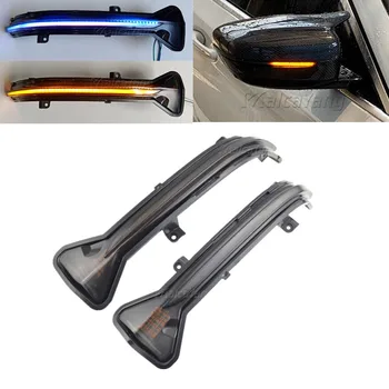 LED Strani Rearview Mirror Blinker Indikator Za BMW 3 5 6 7 8 Serija G30 G31 G11 G12 G14 G15 G20 M5 F90 Dinamično Vključite Opozorilne Luči