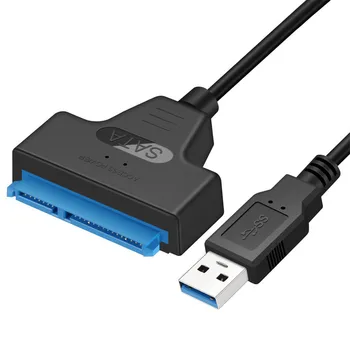 22 Pin SATA III, USB 3.0 2.5 Inch Hard Disk Adapter Kabel Pretvornik UASP Za 2.5