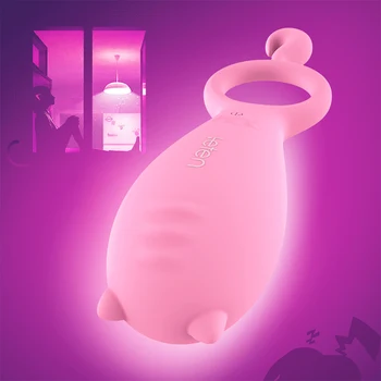 VATINE 10 Frekvenca Klitoris Stimulator Spolnih Igrač za Nekaj Vibrira Zamudo Izliv Čistost Krletka Proizvodov za Odrasle