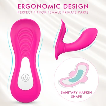 Metulj Nosljivi Vibrator Za Ženske Z Brezžičnim Daljinskim Vibratorji G Spot Klitorisa Stimulator Prostate Massager Seks Igrače