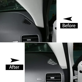Avto armaturne plošče izstopu Zraka Vent Okvir Trim za Mercedes Benz GLE GLS W167 X167 2019 2020 Auto Dodatki