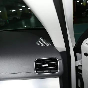 Avto armaturne plošče izstopu Zraka Vent Okvir Trim za Mercedes Benz GLE GLS W167 X167 2019 2020 Auto Dodatki