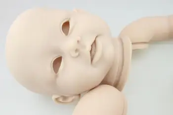 Nov Prihod 20 palčni Silikonski Rodi Punčko Kompleti Lahko DIY Različne Vrste Veren Silikonski Prerojeni Baby Doll Dodatki