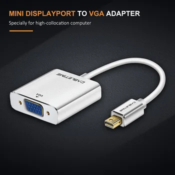 CABLETIME Mini DP DisplayPort na VGA Adapter Mini DP Na VGA multi pretvornik za 1080P HDTV Macbook/iMac Pro C093