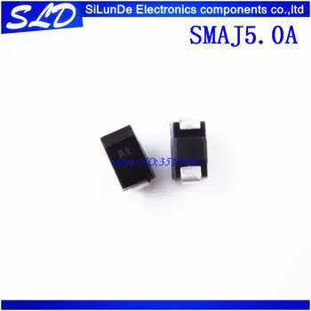 20pcs/veliko SMAJ5.0A SMD ZASLONI Diod 5V 600W SMA nove in izvirne na zalogi