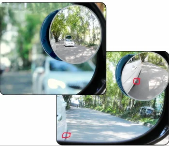 Avto pogled od zadaj širokokotni objektiv pomaga blind spot ogledalo za Fiat Punto Palio Uno Ideja Bravo Sedici Grande