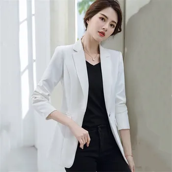 2020 spomladi in jeseni nove korejske modne slim temperament priložnostne vse-tekmo lady suknjič