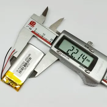 Diktafon baterije 502250502248 kartico zvočnikov, digital 3,7 V litij-polimer baterija 450mAh
