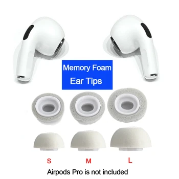 25pairs Goba Silikonske Pene Air Uho Nasveti Brsti Za Apple Airpods Pro Slušalke Pribor Zamenjava Slušalke Uho Brsti Slušalka