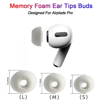 25pairs Goba Silikonske Pene Air Uho Nasveti Brsti Za Apple Airpods Pro Slušalke Pribor Zamenjava Slušalke Uho Brsti Slušalka