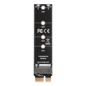 NVME vmesniško Kartico PCIE M. 2 SSD da PCI-E3.0 1x Visoke Hitrosti Razširitev M Ključ NGFF Pretvornik vmesniško Kartico za Samsung 960EVO