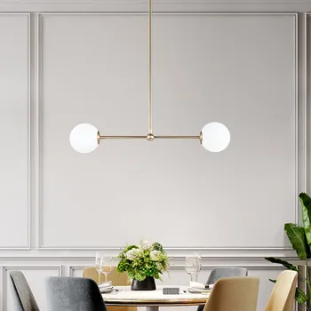Sodobno, dnevna soba, spalnica minimalističen restavracija obesek svetlobe Nordijska oblačila dekoracijo stekla žogo obesek lučka