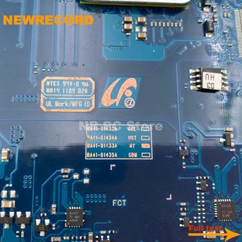 NEWRECORD BA41-01433A BA92-07602A BA92-07602B Prenosni računalnik z Matično ploščo za SAMSUNG RV511 RC710 HM55 GeForce GT310M GPU DDR3 Glavni odbor