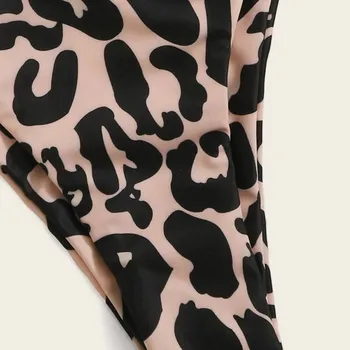 Seksi Leopard Bikini Kopalke Ženske Kopalke, Push-up Oblazinjeni Biquini Tangice kopalke Brazilski Bikini Komplet 2021, Plavanje Obleko