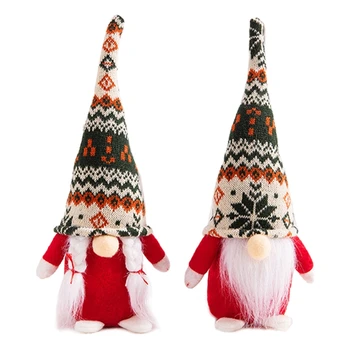 Božič Ročno Švedski Gnome Plišastih Lutka Igrača Za Otroke Darila, Počitnice Dekoracijo
