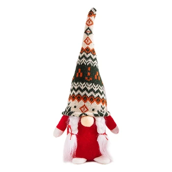 Božič Ročno Švedski Gnome Plišastih Lutka Igrača Za Otroke Darila, Počitnice Dekoracijo
