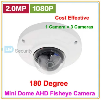 Lihmsek 1,5 mm 180 stopinjskim fisheye objektiv 2.0 milijona slikovnih Pik 1080P AHD Fisheye Fotoaparat CCTV Modul Za uporabo v zaprtih prostorih,