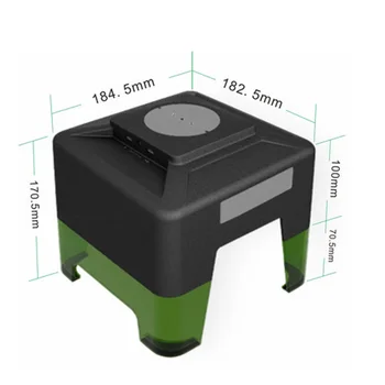 Mini DIY Desktop Laser Graverja Prenosni Logotip Znamke Tiskalnik Rezalnik Lasersko Graviranje Stroj Lesnoobdelovalnih 100x90mm Graviranje Obseg