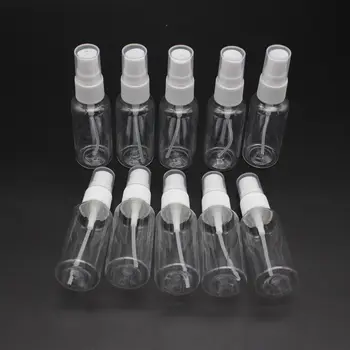 5PCS 30ml Prazno Spray Steklenico Plastičnih Jasno, tkalnico ponovno napolniti Steklenico Črpalka za Steklenice Prozorni Potovalni Kozmetični Jar