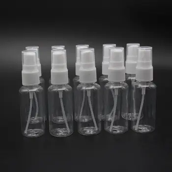 5PCS 30ml Prazno Spray Steklenico Plastičnih Jasno, tkalnico ponovno napolniti Steklenico Črpalka za Steklenice Prozorni Potovalni Kozmetični Jar