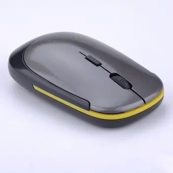 Mini 2,4 GHz Wireless Mouse Nemoteno Strani Občutek, Ultra Slim Mini USB Sprejemnik Zamenljiva 1600DPI Optična Miška