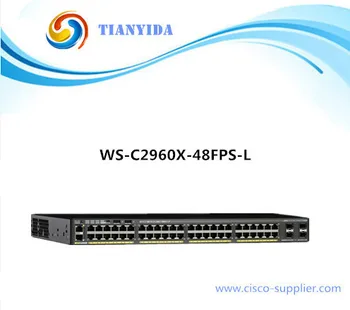 WS-C2960X-48FPS-L 48 Port POE 10/100/100 layer 2 Gigabitno mrežno stikalo