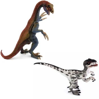 2 Kos Vroče Jurassic Tyrannosaurus Pterosaur Carnotaurus Dinozavri Modeli Plastičnih Therizinosaurus Živali Igrače