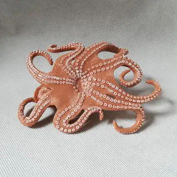 Simulacija hobotnica Statične Plastične igrače o 14x10cm model Spoznavanja Okolja dekoracijo igrača Božično darilo e1550