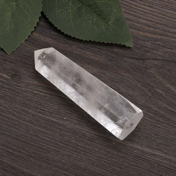 1PC Zdravljenje Naravne Crystal Wands Jasno, Kremen Točk Naravne Crystal Naravni Kremen Kristalno Beli Kristalni Grobo Dekoracijo