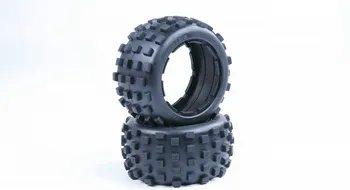 Baja rezervnih delov 5B čvornovit pnevmatike kože z znotraj krpo ledina pnevmatike 95254 za HPI KM Rovan