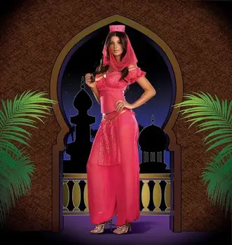Seksi Trebušni Plesalec Halloween Kostum za Odrasle Seksi Perzijski Princess Kostum Latin Dance Kostumi za Odrasle