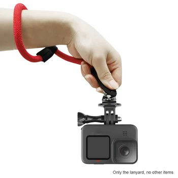 Vrvica Za Opaljivanje Tega Najlon Varnost Roko Potovanja Prenosni Praktično Anti Izgubil Zanko Ročni Adapter Za Gopro Hero 9 Športna Kamera