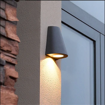 100 -240 Evropski stil IP54 led stenska svetilka za fascade ,villa ,verando ,hodnik ,3*1 W Cree brizganje navzdol stensko luč