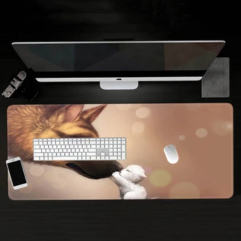 MaiYaCa Ne Zdrsne PC Risanke Mačka po Meri MousePads Računalnik Laptop Anime Miško Mat Brezplačna Dostava Velik Miško, Tipke Tipkovnice Mat