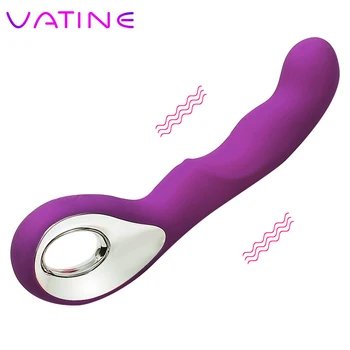 VATINE 10 Hitrost Nepremočljiva Erotična Ženska Masturbacija Silikonski Sex Igrače za Žensko USB Polnilne Vibrator