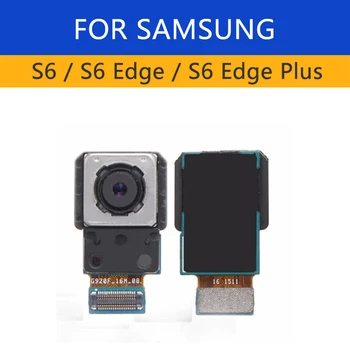 10pcs/veliko Original Za Samsung Galaxy S6 G920F S6 Rob G925F S6 Rob Plus G928F Glavni Zadaj Nazaj Modula Kamere Flex Kabel