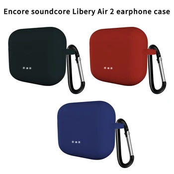 Novo Mat Mehka Kritje za Anker Soundcord Svobode Air2 Brezžične Slušalke Bluetooth Slušalke Kritje Silikonsko Ohišje