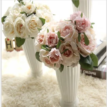 Rose šopek Brezplačna Dostava doma dekoracijo Priljubljen poročni šopek