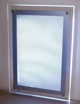 Ultra-tanek a2 akril razsvetljavo led-sliko stenske plakat prikaz primera