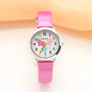 Nova blagovna znamka quartz Sonce Cvet Otrok Digitalni Watch Otroci Fantje Športne Ure Študenta Ure ročno uro relojes Montres kol saati