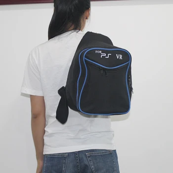 Črna Večja Soba Velikost Sistema za Potovanja, Shranjevanje torbica Torba Za SONY PSVR VR PS4VR PS4 VR Čelada Stekla Igra Dodatki