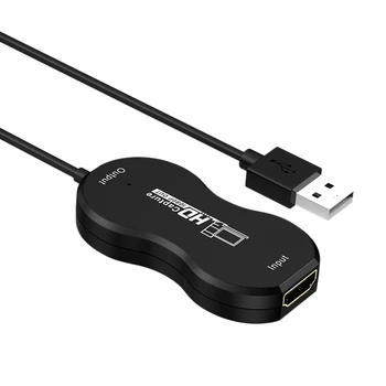 S Smart USB Čip za HDMI High-Definition Video Zbiralec Igre v Živo Snemanje Spremljanje Zajemanje Kartico