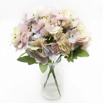 1 Šopek Umetnih peony hydrangea vaze za dekoracijo družino poročno zabavo, rojstni dan, novo leto DIY valentine dekoracijo cvet
