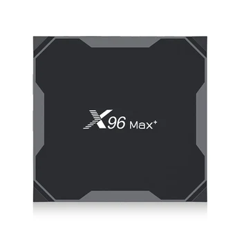 X96 Max Plus TV Box Android9.0 4G DDR3 Amlogic S905X3 Quad Core Full HD 1080P BT 4.1 Podporo 2.4/5 G WIFI 8K UHD Smart TV BOX X96