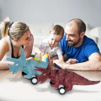 Xmas Darila Dinozaver Igrača Avto Zanimivo Simulacijo Dinozaver Padalo Otrok Veren Tyrannosaurus Rex Model Baby Avto Vroče Prodajo!