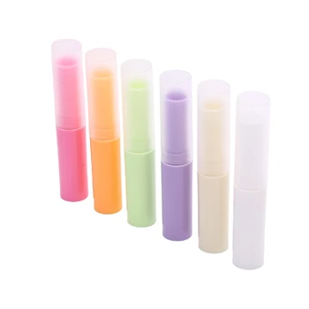 1 Kos Prenosni Candy Barve Prazno Šminka Cev Povratne Ustnice Steklenice, Plastične Cevi DIY Posodo
