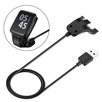 Vroče Prodajo Sinhronizacijo Podatkov USB Polnilnik Posnetek napajalni Kabel Za TomTom 2 3 Runner Golfist GPS Watch Dec15