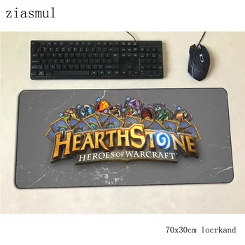 Hearthstone mouse pad igralec vroče prodaje 70x30cm gaming mousepad notbook desk mat srčkan padmouse igre locrkand igralec preproge gamepad