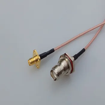 SMA Ženski panel mount jack stikalo NS TNC moški plug adapter RG316 koaksialni kabel linearni Priključek