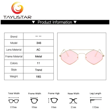 MEESHOW 2019 modna sončna očala za moške in ženske sončna očala kovinski okvir za očala fashion week sončna očala gradient objektiv